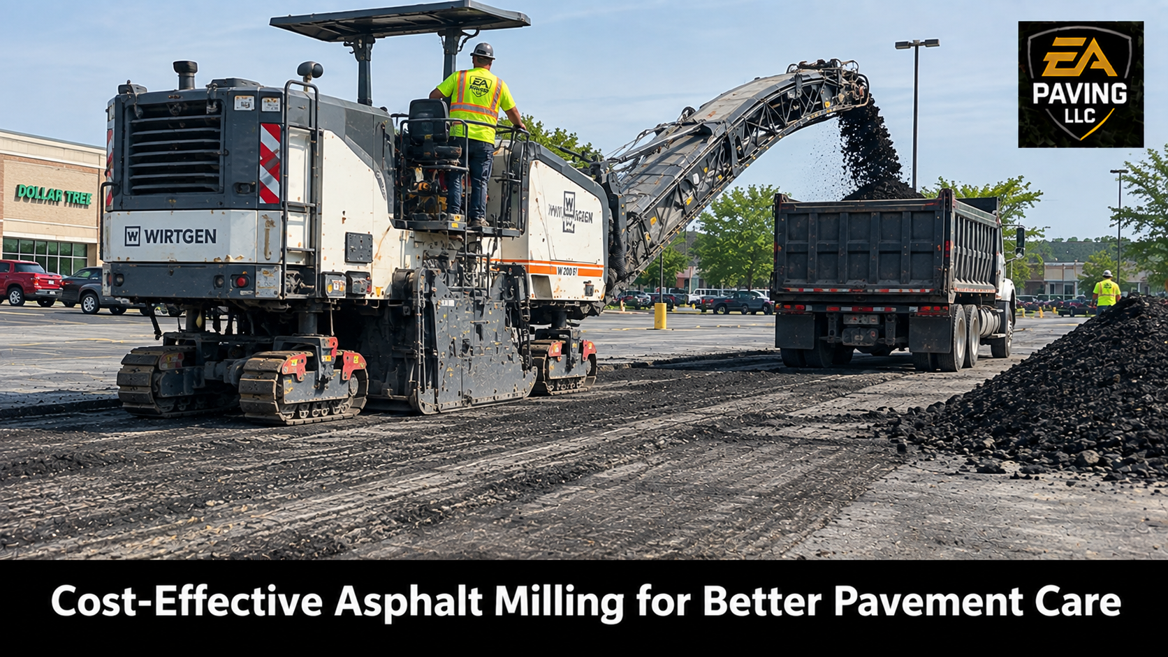 Cost-Effective Asphalt Milling for Better Pavement Care