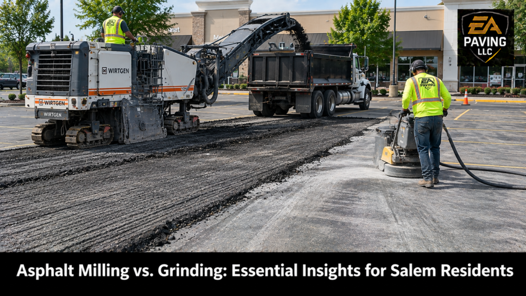 Current image: Asphalt Milling vs. Grinding: Essential Insights for Salem Residents