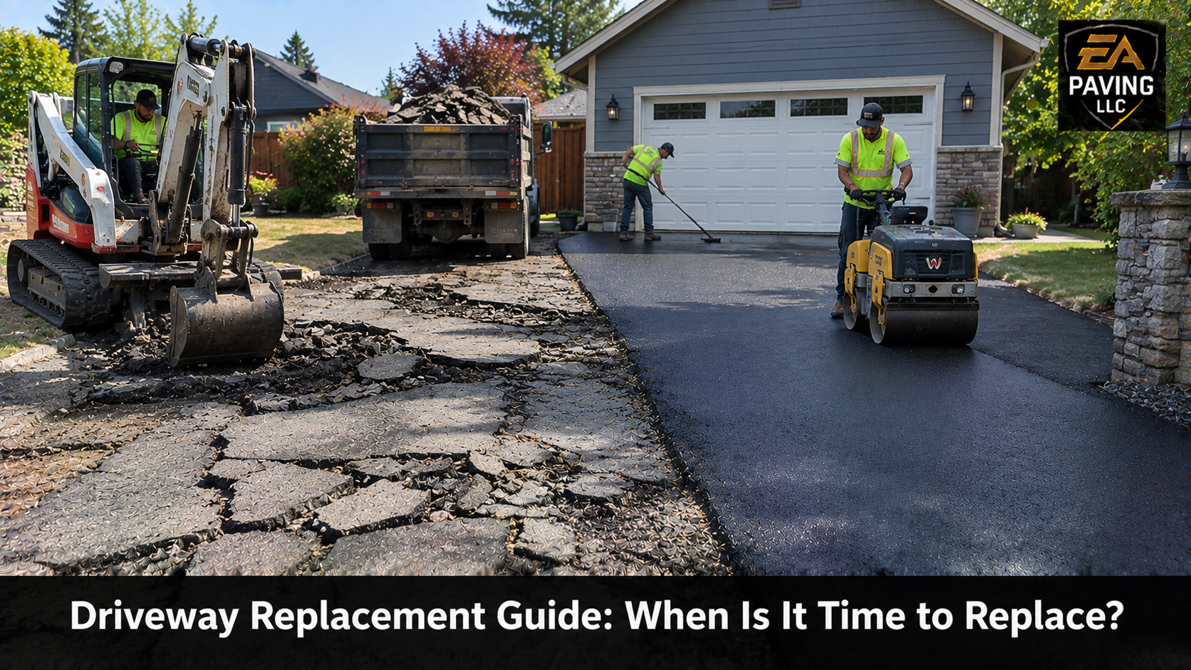 Driveway Replacement Guide: When Is It Time to Replace?