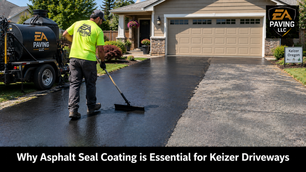 Current image: Why Asphalt Seal Coating is Essential for Keizer Driveways